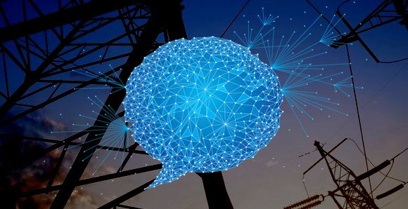 帶有交談氣泡的電線